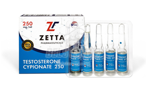 Testosterone Cypionate 250 (ZETTA) 1ml